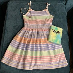 🎁 BUNDLE! Polo RL Girls Striped Cotton Dress